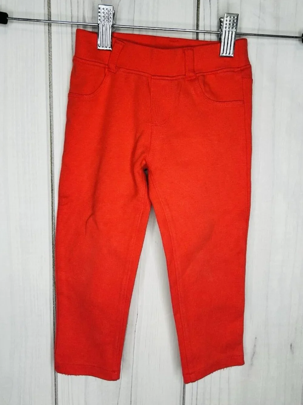 Girls Sz 18-24M Gymboree Mod About Orange Sweater Dress and Pants Set